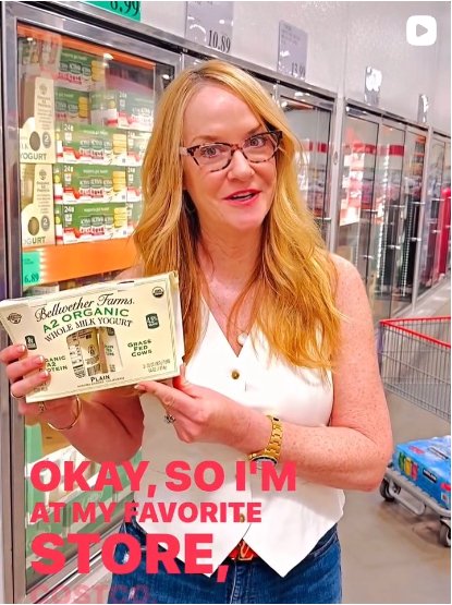 Bellwether Farms A2 Organic yogurt at Costco reel