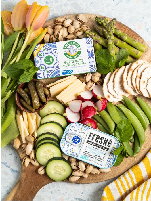 Freshé and Henry and Lisa’s spring charcuterie board