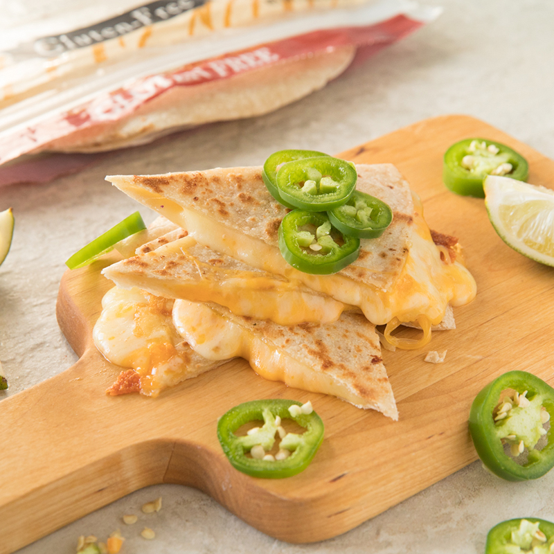 Food for Life quesadilla food styling