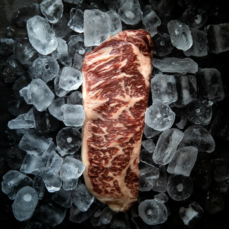 Holy Grail Steak Co. — raw iced steak